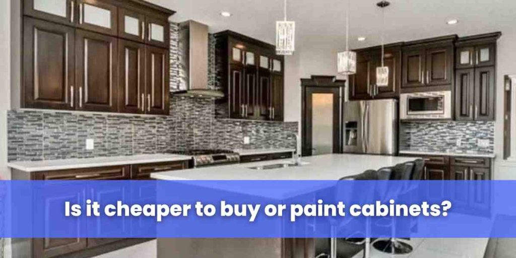 Is it cheaper to buy or paint cabinets