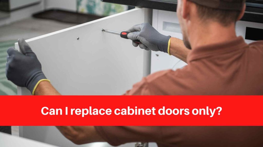Can I replace cabinet doors only