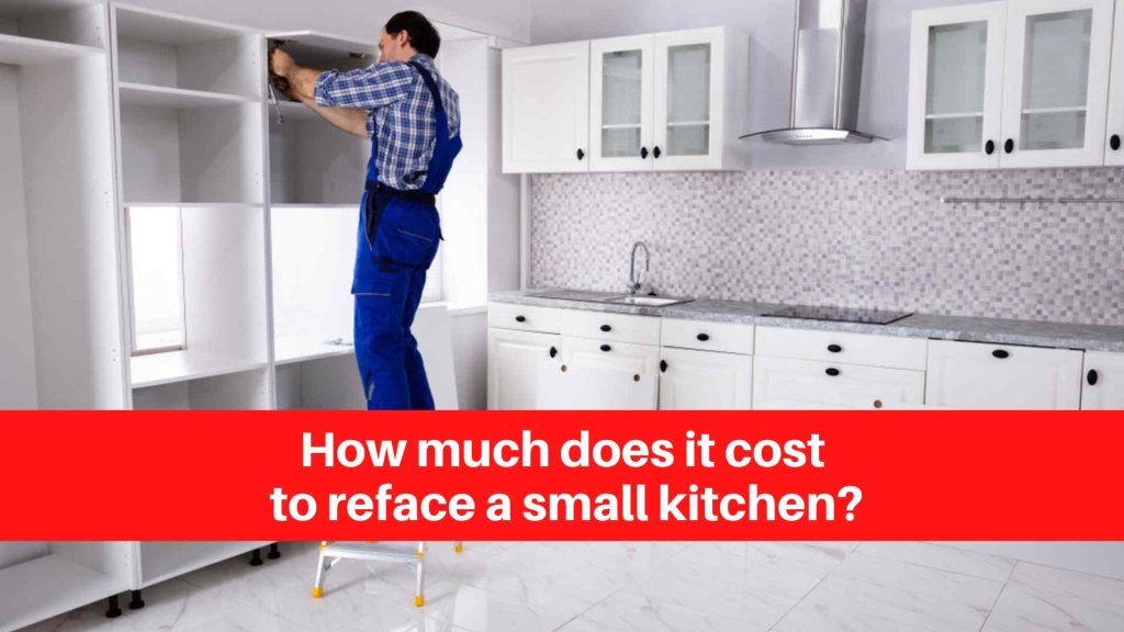 How much does it cost to reface a small kitchen