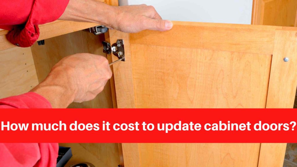 How much does it cost to update cabinet doors